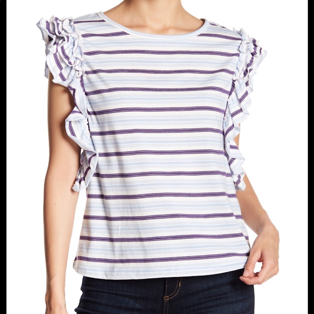 Romeo + Juliet Couture striped tee